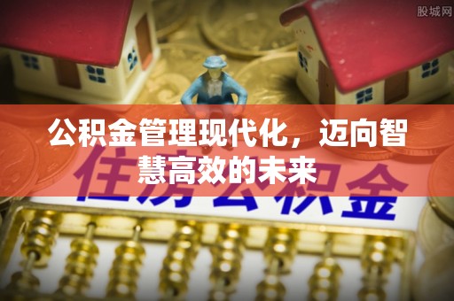 昌黎公积金管理现代化，迈向智慧高效的未来