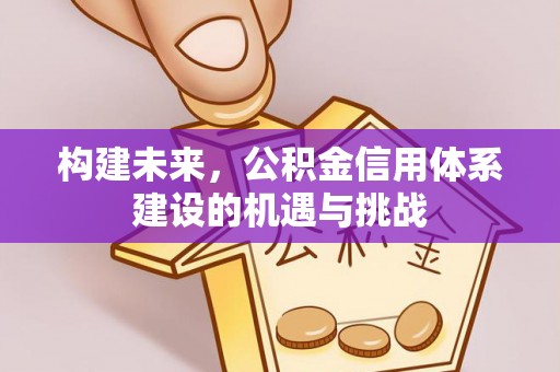 昌黎构建未来，公积金信用体系建设的机遇与挑战