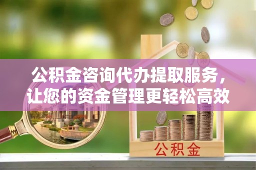 昌黎公积金咨询代办提取服务，让您的资金管理更轻松高效