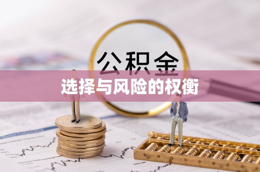 昌黎选择与风险的权衡