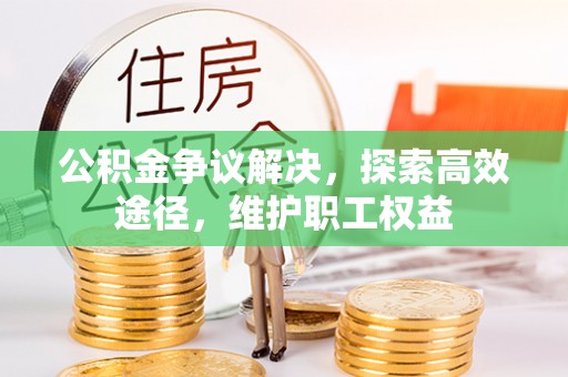 昌黎公积金争议解决，探索高效途径，维护职工权益