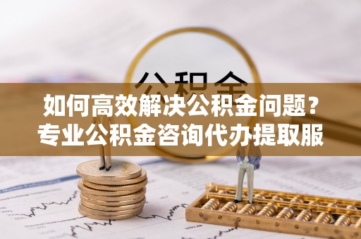 昌黎如何高效解决公积金问题？专业公积金咨询代办提取服务来帮你